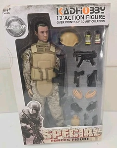 1/6 NB01A ACU Army Military Desert Shooter Ranger Soldier Action Figure Doll Set - Picture 1 of 4