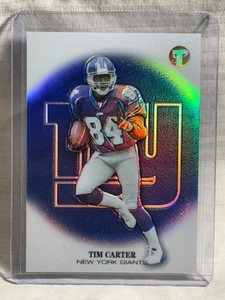 2002 Topps Football Tim Carter Refractor #51/999 - Bild 1 von 4