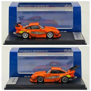 1/64 SW Porsche RWB 993 RAUH-Welt Orange Speed and Furious Diecast Model Car - Picture 1 of 15