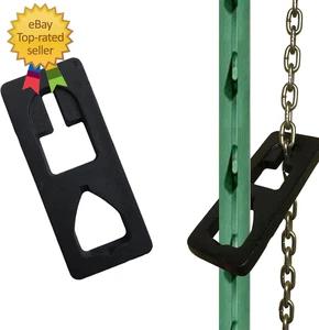 2 PZ Piastra Estrattore T Post - Ghisa Acciaio Resistente - Attrezzature Agricole e Giardino - Foto 1 di 12