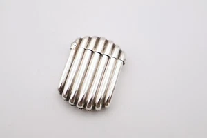 Antikes viktorianisches Sterlingsilber Vesta Etui gepunzt Birmingham 1888 - Bild 1 von 12