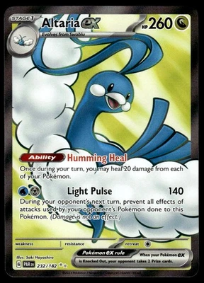 Pokemon TCG SV04: Paradox Rift #232/182 Altaria ex NM - Image 1 of 2