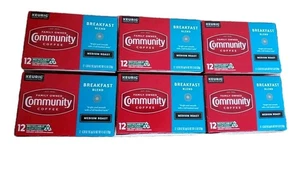 Community Coffee Breakfast Blend 72 Count Coffee Pods, 72 Count (Pack 6x12) - Picture 1 of 7