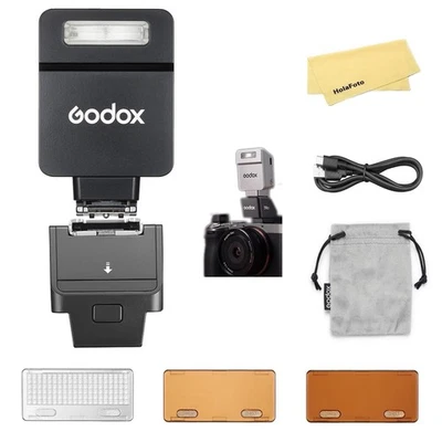 Godox iT22 F iT22-F Camera Flash with TR TTL Hot Shoe Riser for Fujifilm Camera - Image 1 of 4