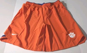 Nike Dri-Fit Clemson Tigers 2XL orange mit lila-weißen Streifen Herrenshorts neu ohne Etikett  - Bild 1 von 9