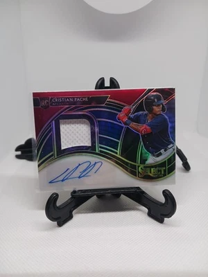 2021 Christian Pache Select PURPLE PRIZM Rookie Patch Auto TRUE MINT RPA #98/99 - Image 1 of 4