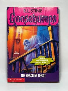 1st Print #37 The Headless Ghost Goosebumps Book R.L. Stine Vintage Series GOOD - Picture 1 of 22