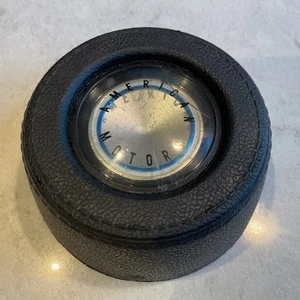 AMX Javelin Gremlin Hornet Mint Orig AMC Black Sport Steering Wheel Horn Cap - Picture 1 of 4