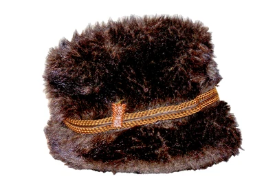 Sombrero abrazador ruso embajador de piel sintética vintage orejeras para hombre talla M-L Foto 1 de 4