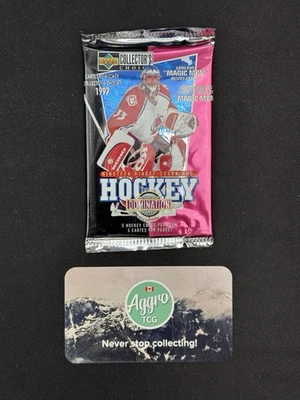 1997-98 Upper Deck Hockey Collector's Choice Hobby Pack 5 Cards New/Sealed - Image 1 of 2