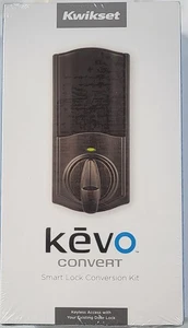 Kit de conversión de bronce veneciano Kwikset 99250103 Kevo Convert Smart Lock - Imagen 1 de 2