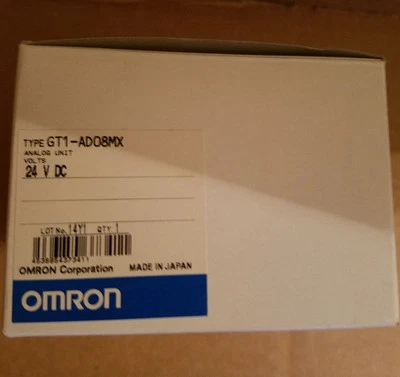 Omron GT1-ADO8MX analog input module 24V dc 8 inputs AD08MX new - Image 1 of 4