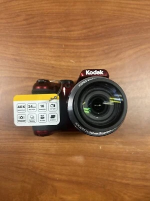 Cámara digital Kodak PixPro AZ401 Astro Zoom - roja Foto 1 de 4
