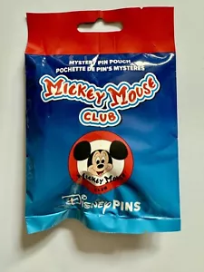 NEW SEALED DISNEY MICKEY MOUSE CLUB MYSTERY PIN PACK SET BAG 5 PINS SET POUCH - Picture 1 of 2