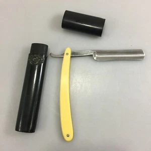 Grah Plumacher Silver Ring Solingen-Weyer Germany Straight Razor Sweeney Todd - Picture 1 of 6