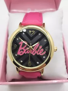 Barbie Logo Watch Pink NWB New Ships Within 24 Hour - Picture 1 of 7