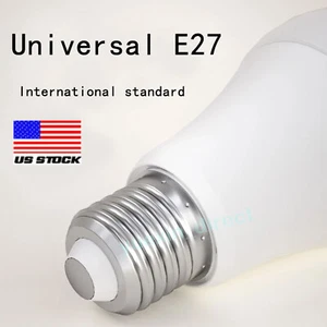 E27 LED Bulbs LED Daylight White 6500K Light E27 Base Bulbs Portable Lamp - Picture 1 of 6