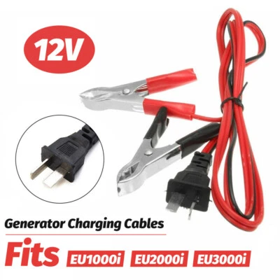1.2M DC12V Ladekabel Stecker Stromerzeuger Für Generator EU1000i EU2000i EU3000i - Bild 1 von 4