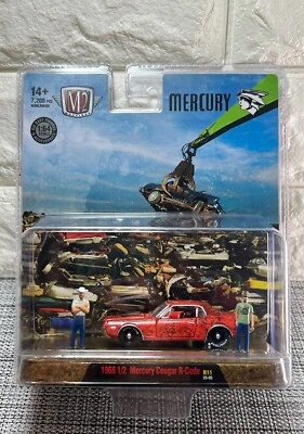 Máquinas M2 Diorama Mercury 1968 1/2 Mercury Cougar código R11 rojo 1:64 Foto 1 de 4