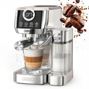HiBREW H13A Kaffeemaschine 3in1 Halbautomatische Kaffeemaschine 20Bar Edelstahl - Bild 1 von 22