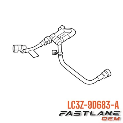 2020-2024 FORD F-350 SUPER DUTY FUEL TUBE ASSY NEW OEM LC3Z-9D683-A - Image 1 of 4