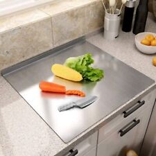 Stainless Steel Worktop Chopping Board Hot Pan Work Top Protector Stand 70*58cm