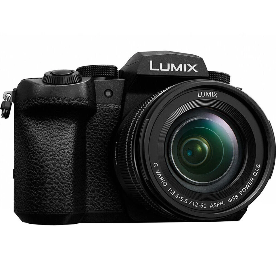 Panasonic LUMIX G95 20.3MP Mirrorless Camera - Black (Kit with 12-60mm F3.5-5.6 MFT Lens)