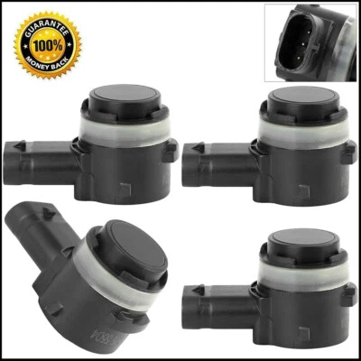 4X Sensor de aparcamiento PDC A0009055504 para Mercedes-Benz SLK350 E500 ML320 ML63 AMG Foto 1 de 4