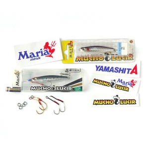 Original 35g/1.23oz(KIH), 40g/1.4oz(09H) Maria Mucho Lucir Micro Jig + Stickers - Picture 1 of 9