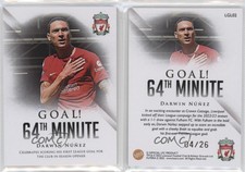 2022-23 Futera Liverpool GOAL! Gold /26 Darwin Nunez #LGL02