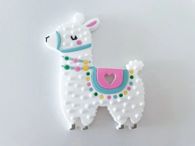 New Llama Silicone Baby Teether, Cute Teething Toy Baby Shower Gift - Image 1 of 3