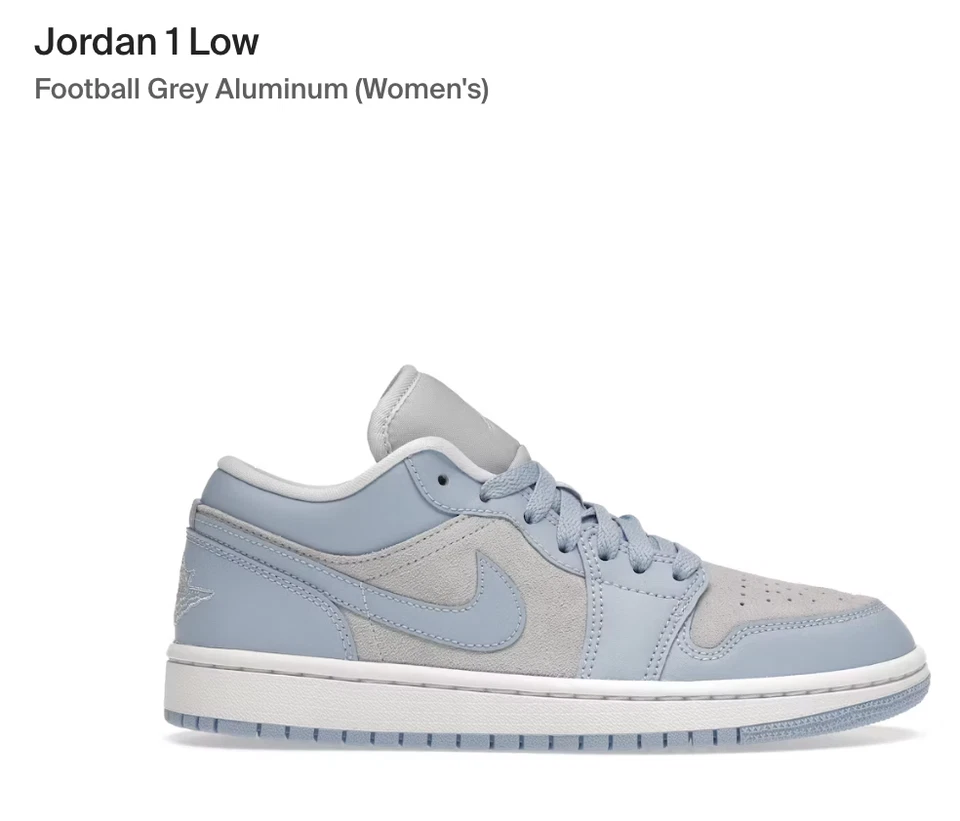 DS 100% Autêntico Tamanho 7.5w 6m Nike Air Jordan 1 Baixo Alumínio Wmns DC0774-050 - Imagem 1 de 1