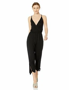 Lucky Brand Women's V-Neck Jumpsuit New Without Tags (Black, Small) - Picture 1 of 4