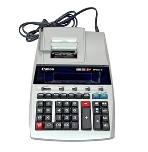 Calculadora de impresión Canon MP20DH III 12 dígitos 2 impresión de pantalla a color - Imagen 1 de 23