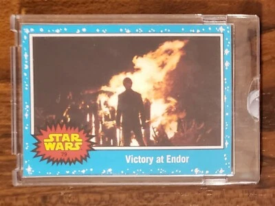 2015 Topps Vault Star Wars VICTORY AT ENDOR Proof Card #79 1/1 - Image 1 of 3