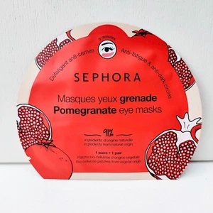 Sephora Collection Original Eye Masks - Pomegranate, 1 Pair, Brand New Sealed! - Picture 1 of 3