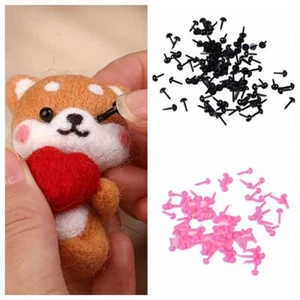 200PCs Yeux de poupée Plastique Accessoires Poupées Jouets en peluche - Bild 1 von 10