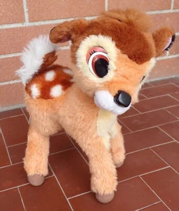Peluche BAMBI Mattel 1992 Walt Disney Raro da Collezione 33 cm Vintage pupazzo - Foto 1 di 5