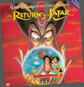 Aladdin 2: The Return of Jafar Laserdisc Walt Disney - Picture 1 of 2