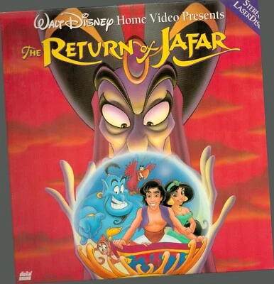 Aladdin 2: The Return of Jafar Laserdisc Walt Disney - Image 1 of 2