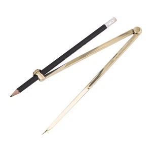 Brass Navigation Divider, Straight Navigation Divider Geometry Drafting Compass - Picture 1 of 4