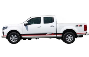Graphics Side Door Stripe Car Sticker For ISUZU D-MAX 4X4 Off Road Trunk Decals - Foto 1 di 4