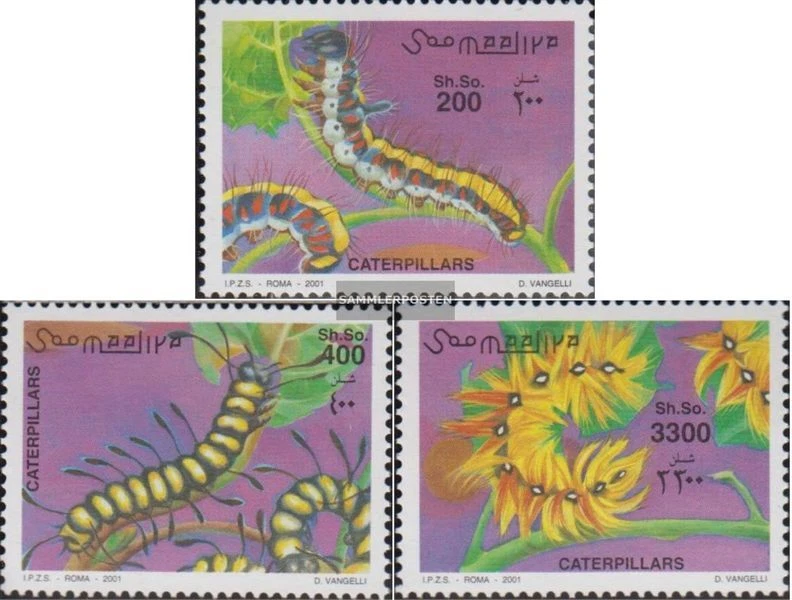 somalia 886-888 (complete issue) MNH 2001 Stamp Exhibition - Image 1 of 1