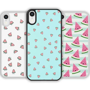 CUTE WATERMELON PATTERN Kawaii Phone Case Cover For iPhone Samsung Galaxy Gift - Picture 1 of 10