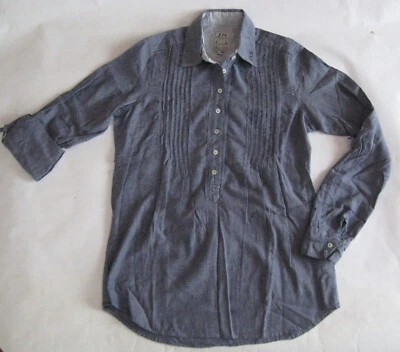 LTB Damen langarm Bluse Gr. XS blau/ Navy gebraucht - Bild 1 von 4