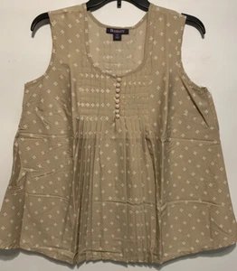 Roaman's 30-0082-5 Women's Tank Shirt, 12W - Picture 1 of 3