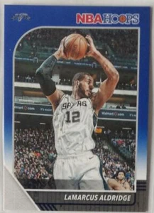 LaMARCUS ALDRIDGE 2019-20 Panini HOOPS BLUE parallel RETAIL EXCLUSIVE Spurs - Picture 1 of 1