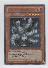 2007 Yu-Gi-Oh! Strike of the Neos 1st Edition Fusion Devourer (Rare) 0e3