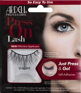 Ardell Press On Lash Self-Adhesive (Wispies) Black #52371