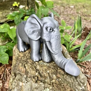 Elephant Dick Planter Penis Trunk 3D Printed Tortoise Novelty Succulent Plants - Picture 1 of 10